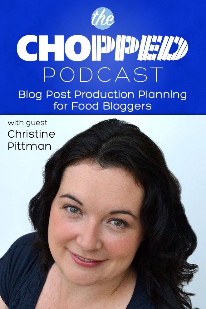 Christine Pittman is the next guest on the Chopped Podcast