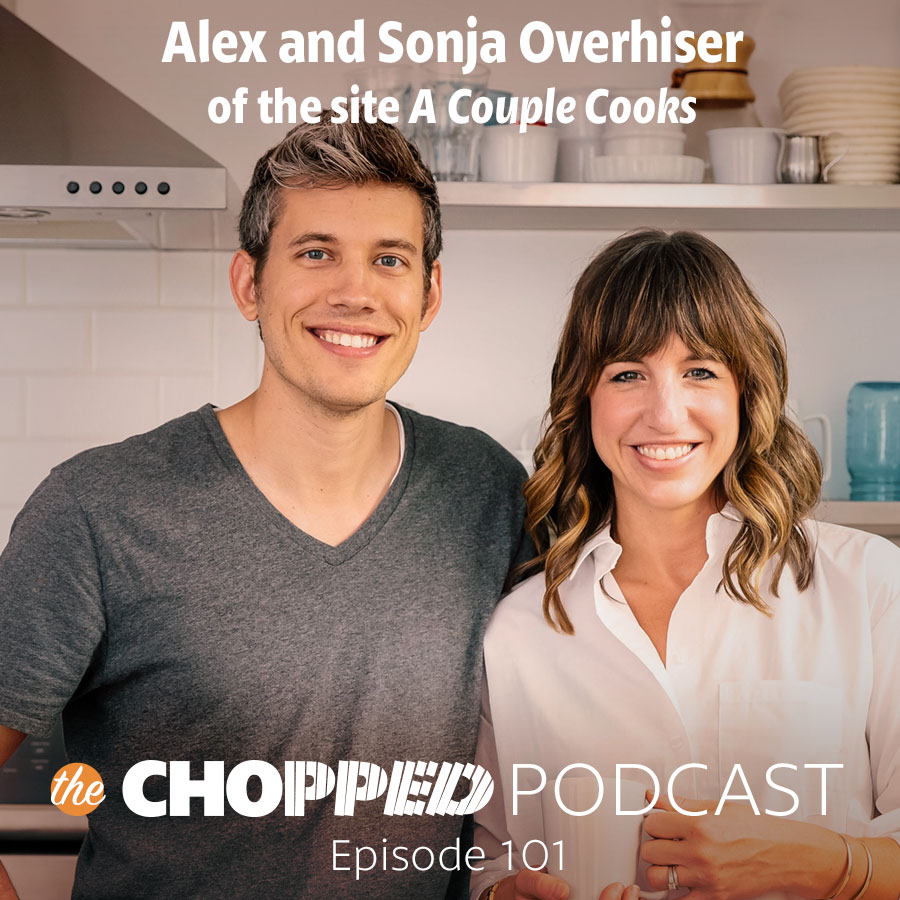 Sonja and Alex Overhiser are on the Chopped Podcast talking about Podcast Tips for Food Bloggers. If you've ever thought about starting a podcast as a way of reaching out to your audience, today's show is for you!