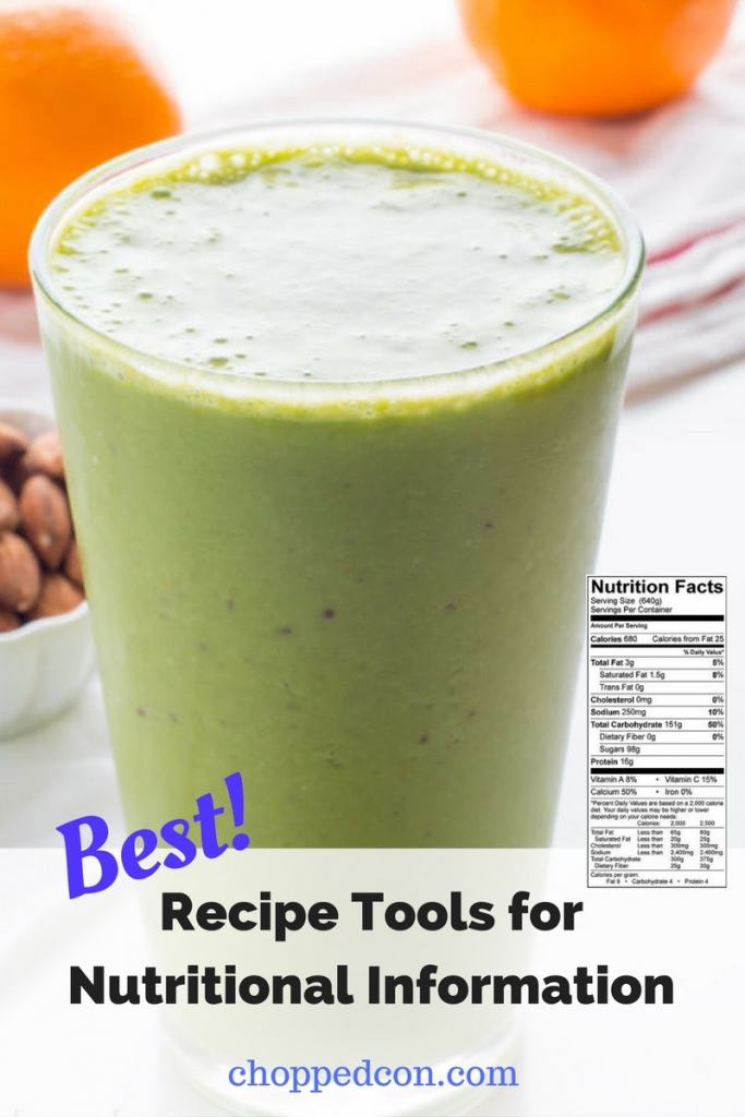 Best Nutritional Information Recipes Tools. Are you a food blogger? Looking to add nutritional information to your recipes? You'll want to look at these tools that can help you do that. #foodblogger